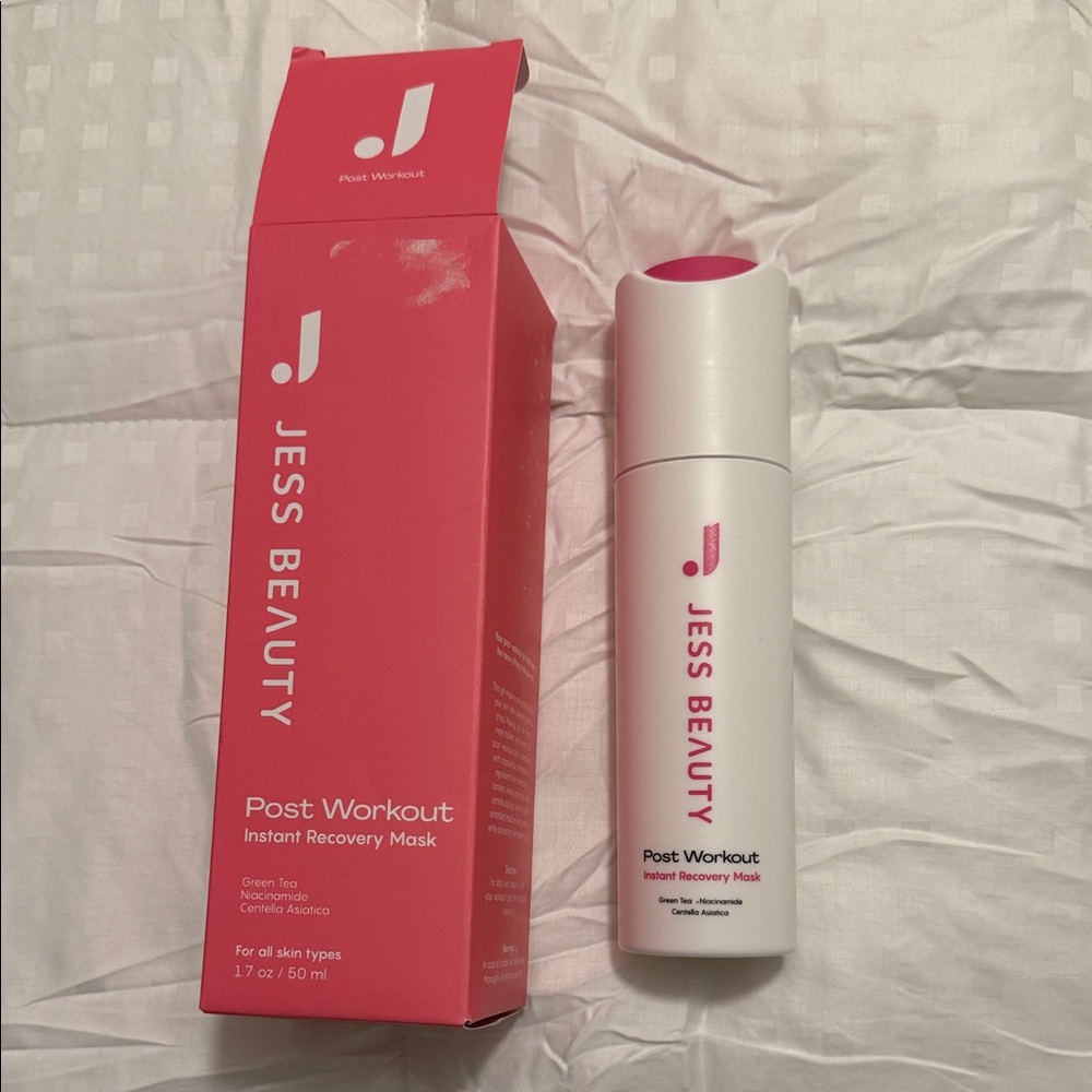 Jess Beauty Post Workout Instant Recovery Mask with Green Tea For all skin types